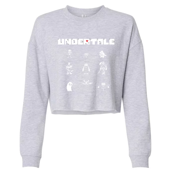 Undertale Cropped Pullover Crew