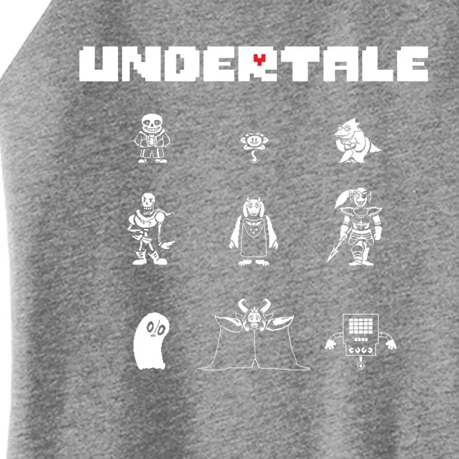 Undertale Women’s Perfect Tri Rocker Tank