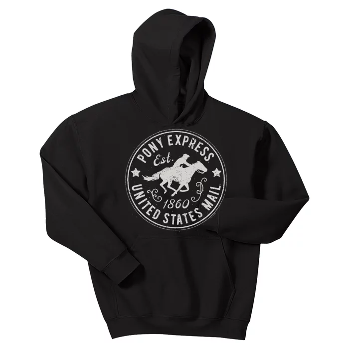 Usps Usps Pony Express Kids Hoodie