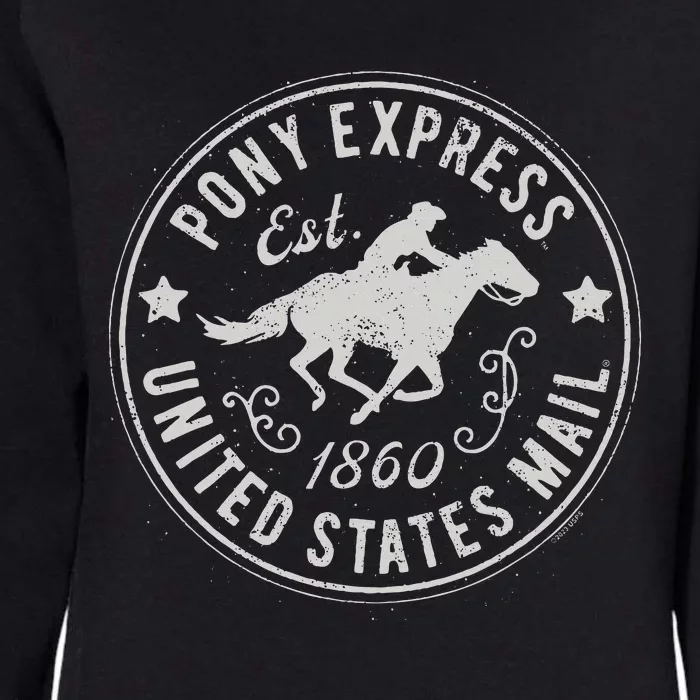 Usps Usps Pony Express Womens California Wash Sweatshirt