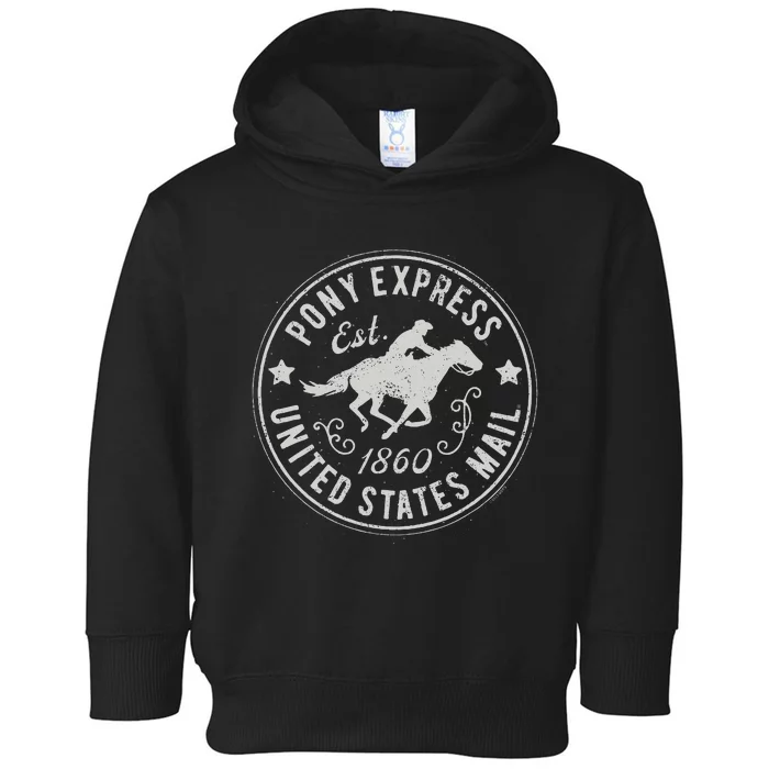 Usps Usps Pony Express Toddler Hoodie