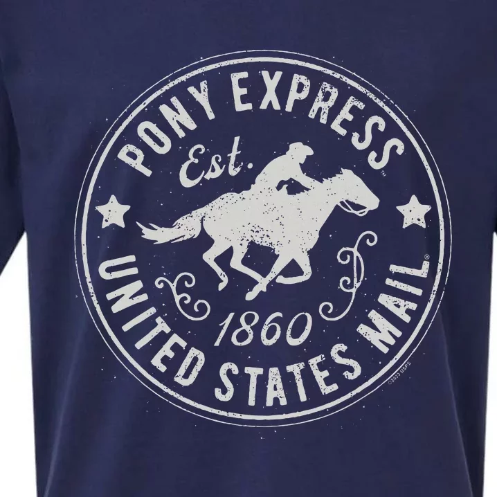 Usps Usps Pony Express Sueded Cloud Jersey T-Shirt