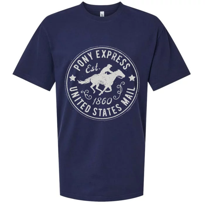 Usps Usps Pony Express Sueded Cloud Jersey T-Shirt