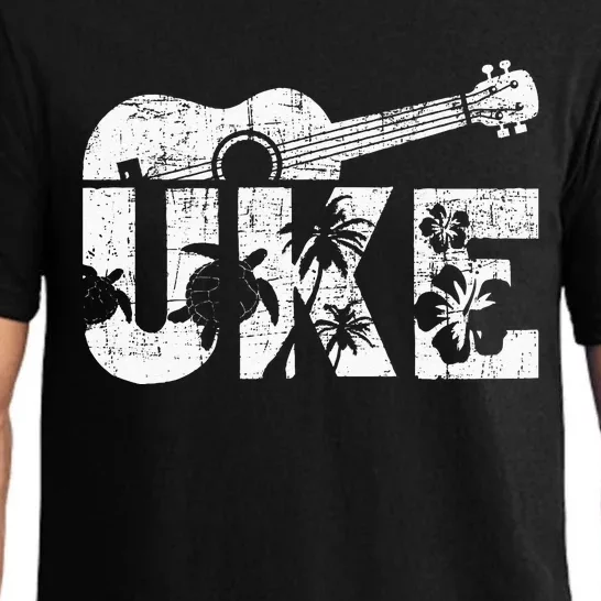 Uke Ukulele Player Ukulelist Music Guitarist Pajama Set