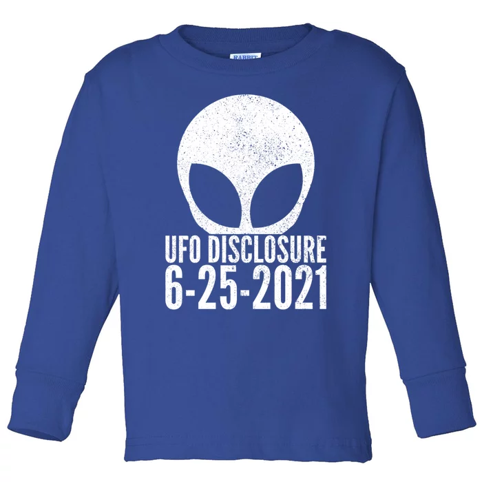 Ufo Uap Pentagon Dod Alien Extraterrestrial Disclosure Day Cute Gift Toddler Long Sleeve Shirt