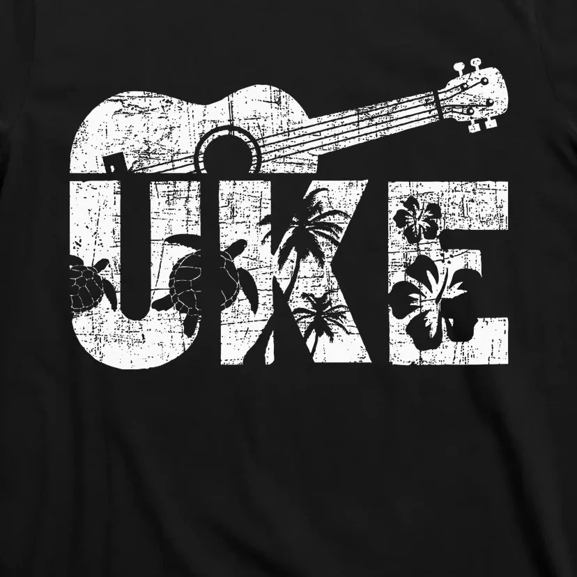 Uke Ukulele Player Ukulelist Music Guitarist T-Shirt