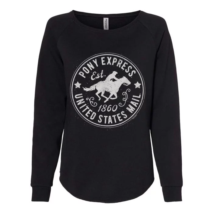 Usps Usps Pony Express Gift Womens California Wash Sweatshirt