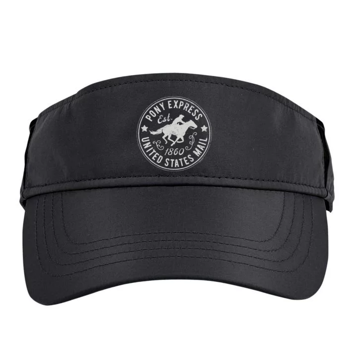 Usps Usps Pony Express Adult Drive Performance Visor