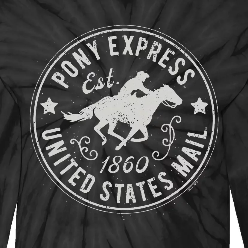 Usps Usps Pony Express Tie-Dye Long Sleeve Shirt