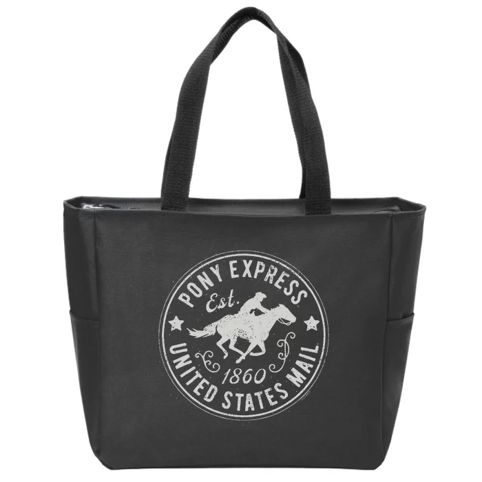 Usps Usps Pony Express Zip Tote Bag