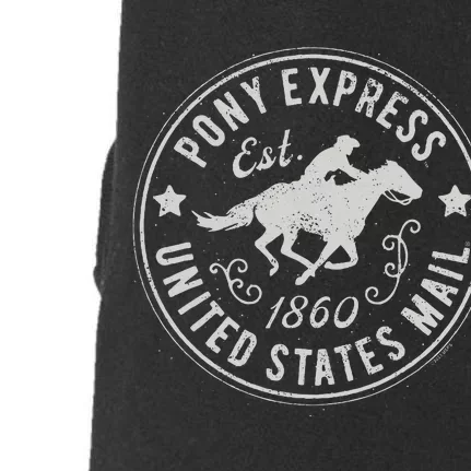 Usps Usps Pony Express Doggie 3-End Fleece Hoodie