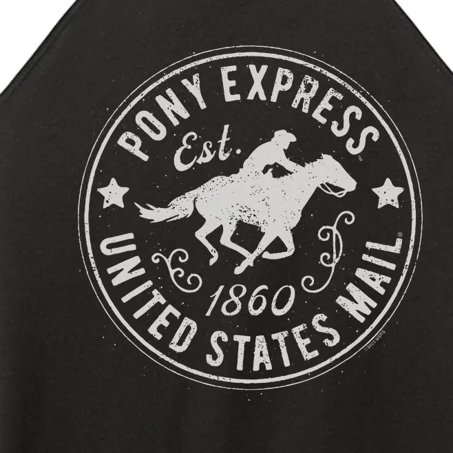 Usps Usps Pony Express Women’s Perfect Tri Rocker Tank