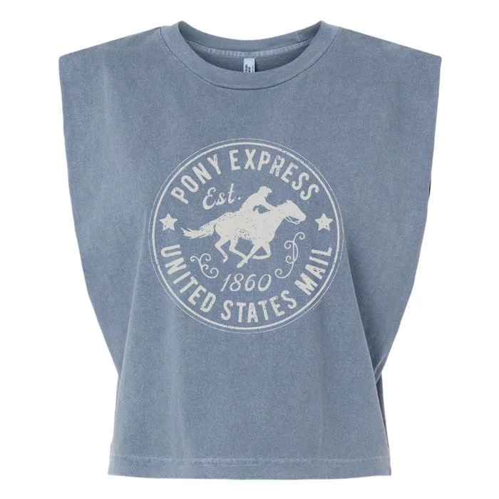 Usps Usps Pony Express Garment-Dyed Women's Muscle Tee