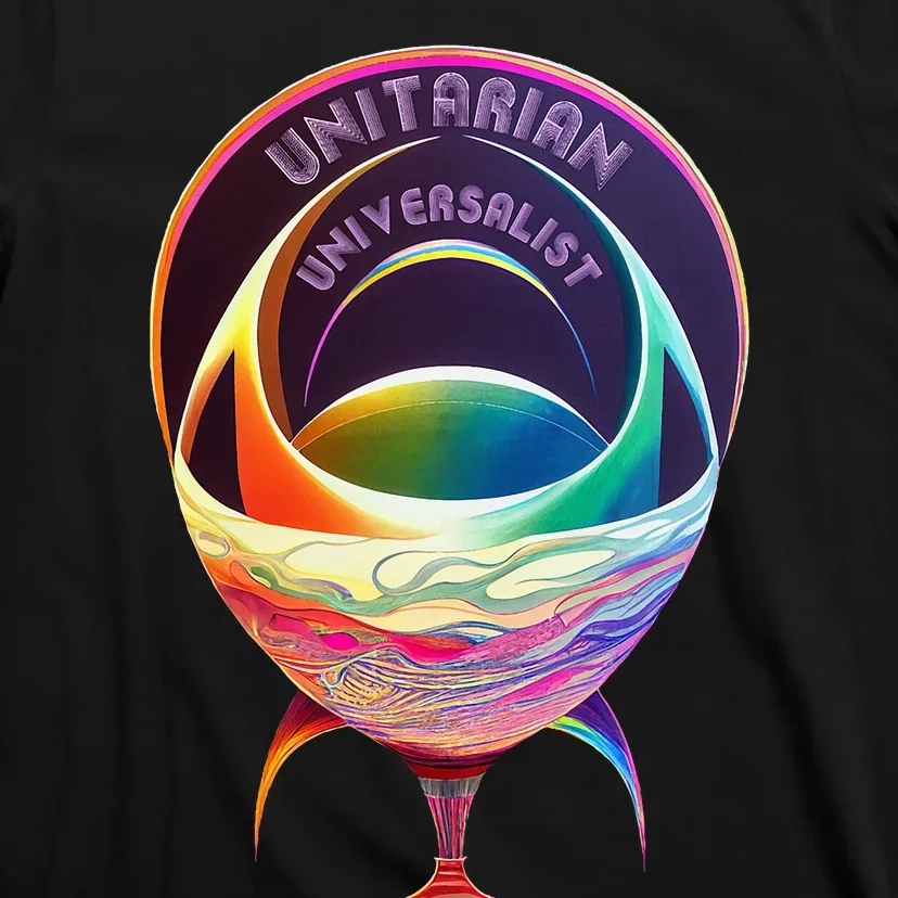 Unitarian Universalist Rainbow Uu Chalice T-Shirt