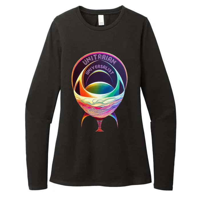 Unitarian Universalist Rainbow Uu Chalice Womens CVC Long Sleeve Shirt