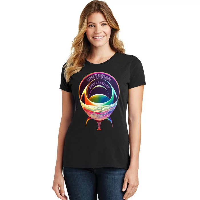 Unitarian Universalist Rainbow Uu Chalice Women's T-Shirt