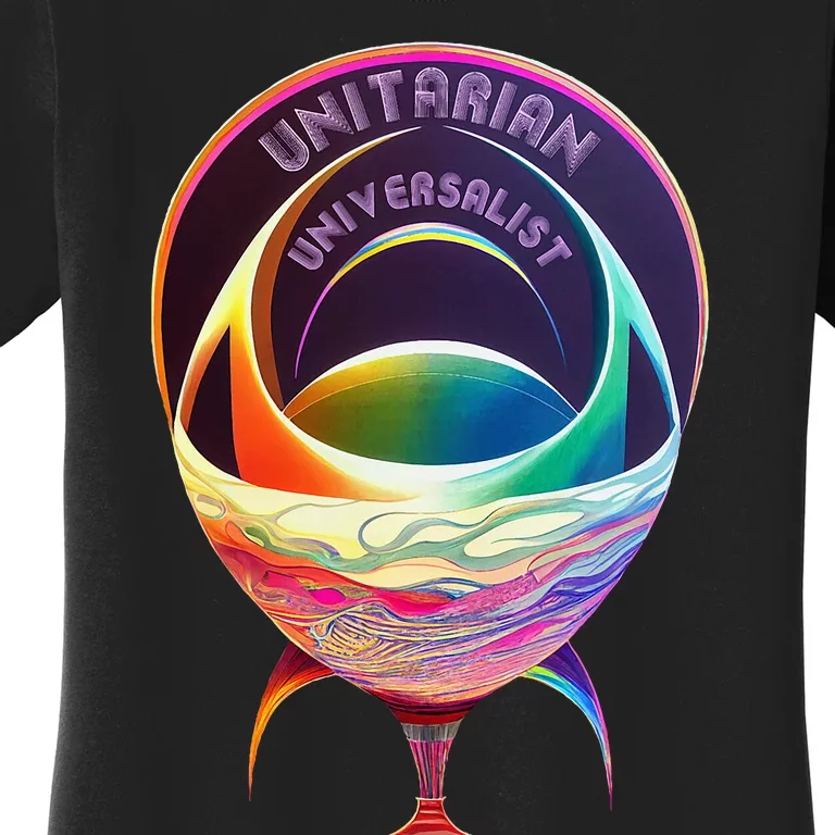 Unitarian Universalist Rainbow Uu Chalice Women's T-Shirt