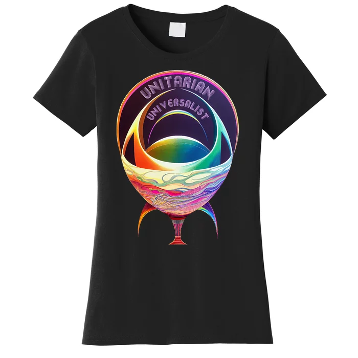 Unitarian Universalist Rainbow Uu Chalice Women's T-Shirt