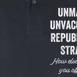 Unmask Unvaccinated Republican & Straight Anti Vax Freedom Softstyle Adult Sport Polo