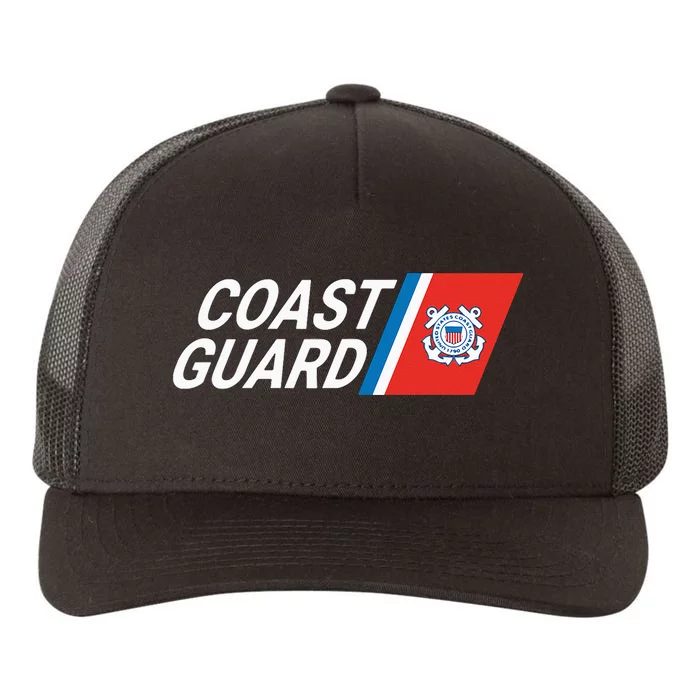 US UNITED STATES COAST GUARD USCG Yupoong Adult 5-Panel Trucker Hat