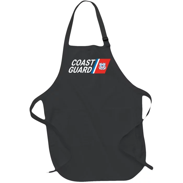 US UNITED STATES COAST GUARD USCG Full-Length Apron With Pocket