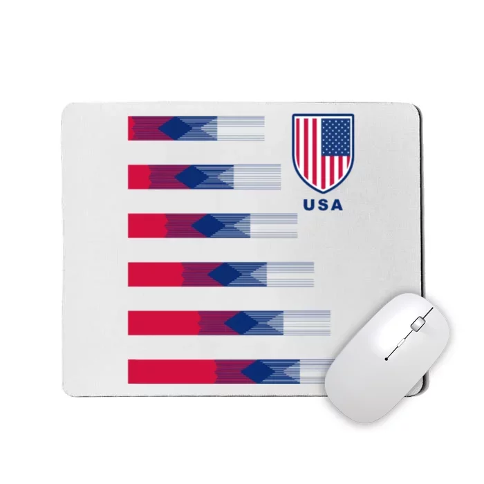 USA Soccer American Team Jersey Mousepad