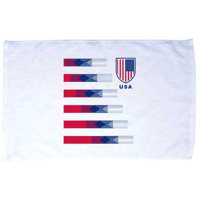 USA Soccer American Team Jersey Microfiber Hand Towel