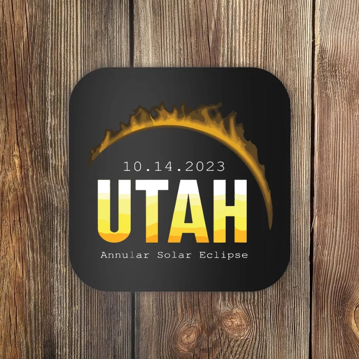 Utah Usa State Annular Solar Eclipse 14th October Coaster