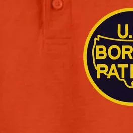 Us United States Border Patrol Dry Zone Grid Performance Polo