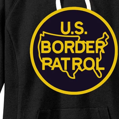 Us United States Border Patrol Women's Fleece Hoodie