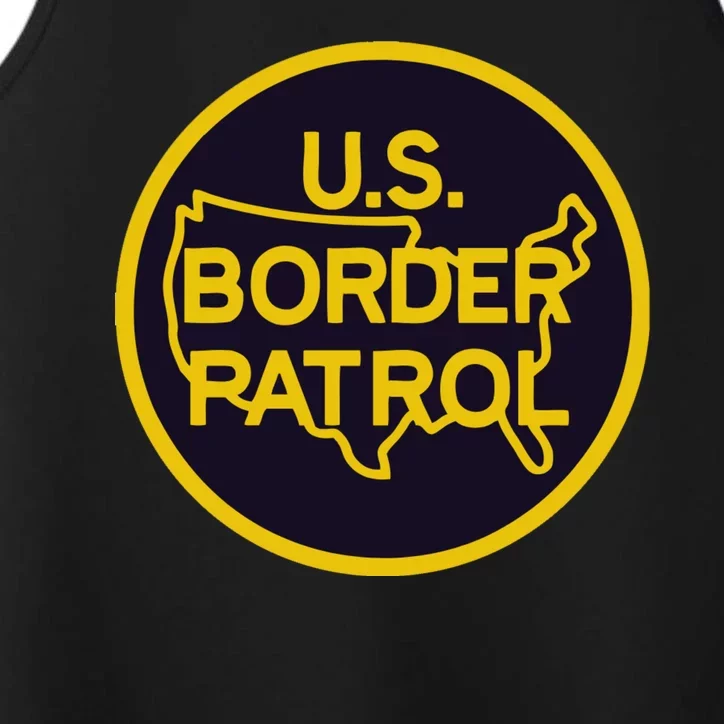 Us United States Border Patrol Performance Tank