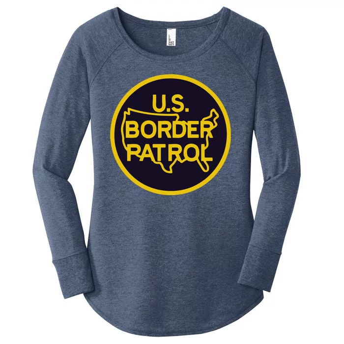 Us United States Border Patrol Women's Perfect Tri Tunic Long Sleeve Shirt