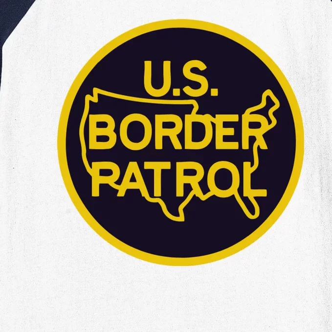 Us United States Border Patrol Baseball Sleeve Shirt