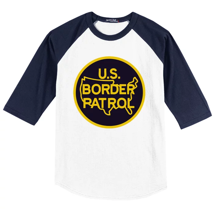 Us United States Border Patrol Baseball Sleeve Shirt