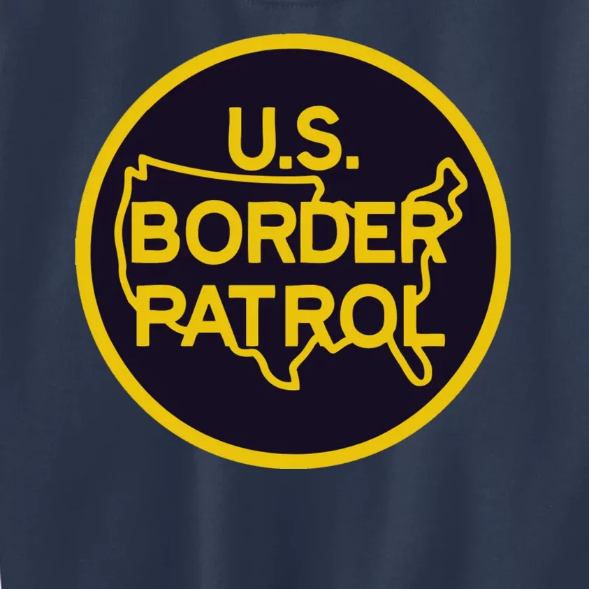 Us United States Border Patrol Kids Sweatshirt