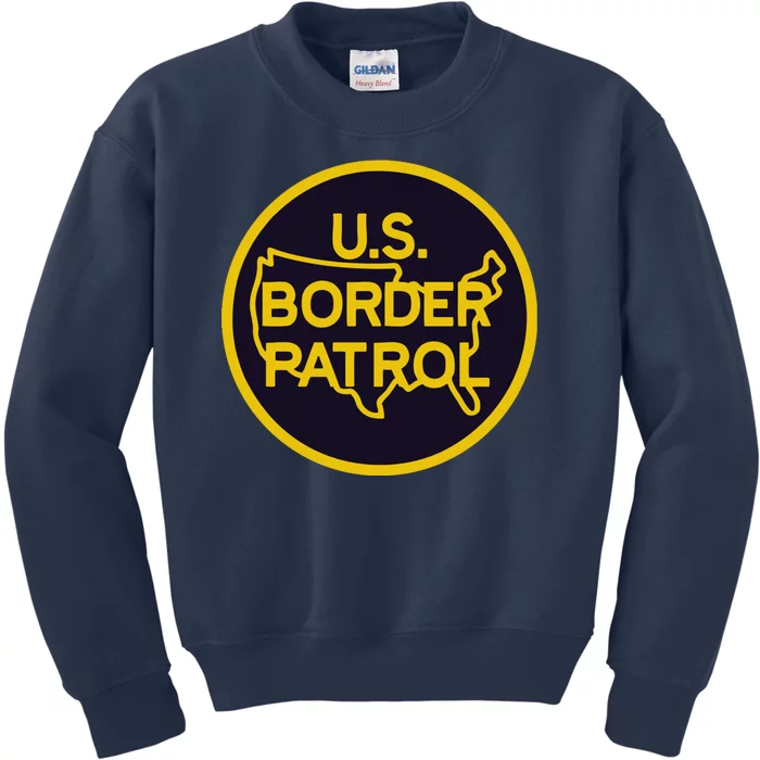 Us United States Border Patrol Kids Sweatshirt