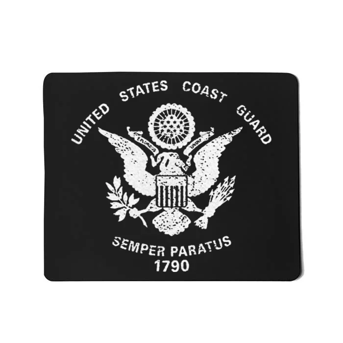 Us United States Coast Guard Uscg Eagle Flag Mousepad