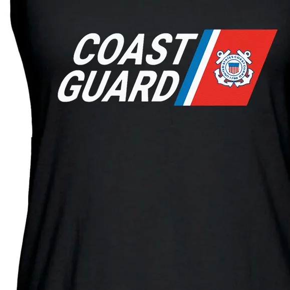 US UNITED STATES COAST GUARD USCG Ladies Essential Flowy Tank