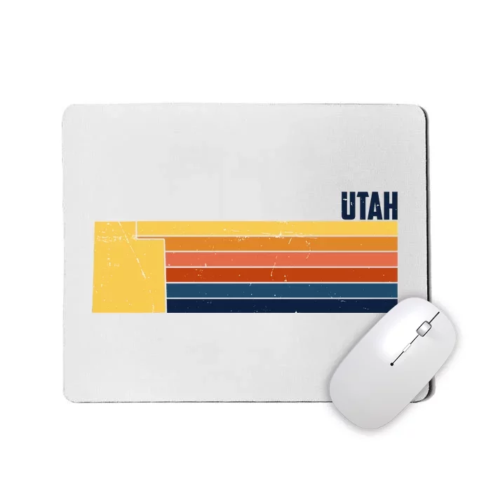 Retro Vintage Utah Mousepad