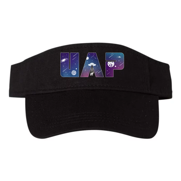 UFO UAP Ufology Pride For Science Lovers And Geeks Valucap Bio-Washed Visor