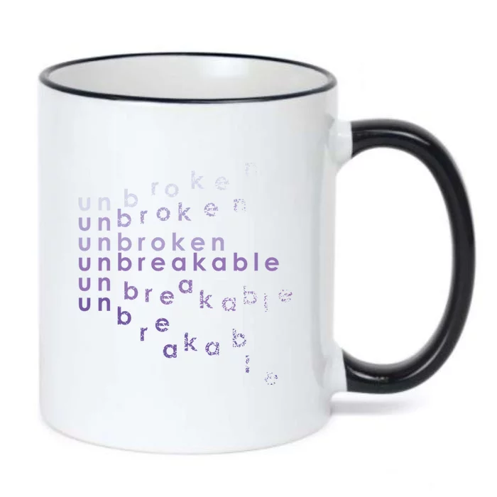 Unbroken Unbreakable Unbreakable Warrior Collection (Ltd) Great Gift Black Color Changing Mug