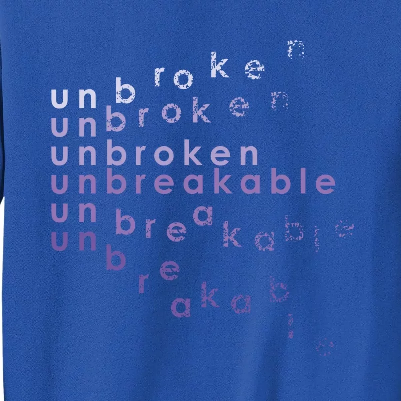 Unbroken Unbreakable Unbreakable Warrior Collection (Ltd) Great Gift Sweatshirt