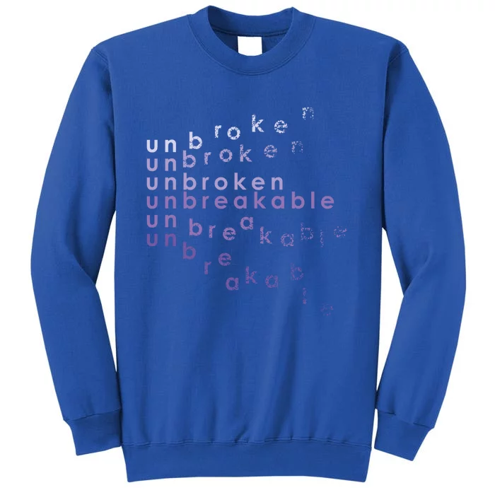 Unbroken Unbreakable Unbreakable Warrior Collection (Ltd) Great Gift Sweatshirt