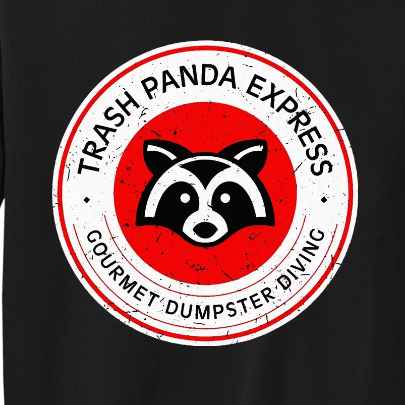 Usaf Us United Statestrash Panda Gourmet Dumpster Diving Express Sweatshirt