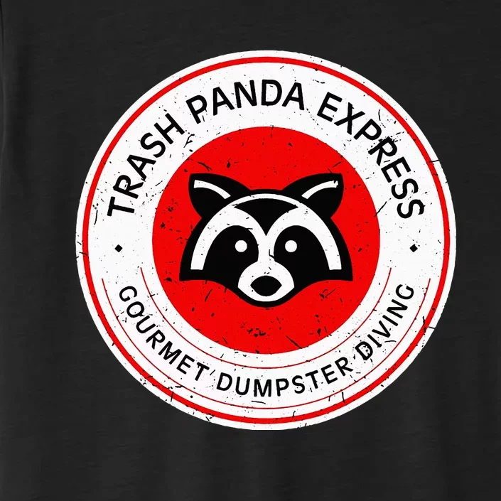 Usaf Us United Statestrash Panda Gourmet Dumpster Diving Express ChromaSoft Performance T-Shirt