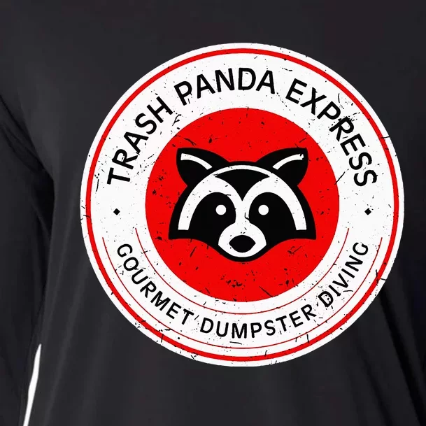 Usaf Us United Statestrash Panda Gourmet Dumpster Diving Express Cooling Performance Long Sleeve Crew