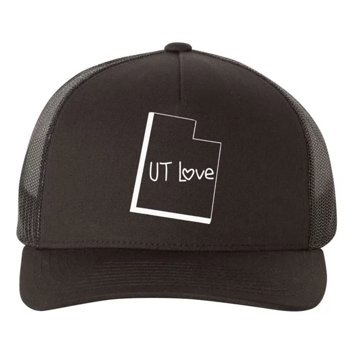 Utah Ut Yupoong Adult 5-Panel Trucker Hat