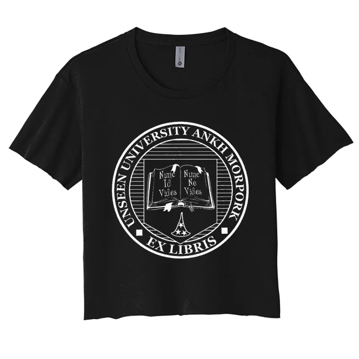 Unseen University Women's Crop Top Tee