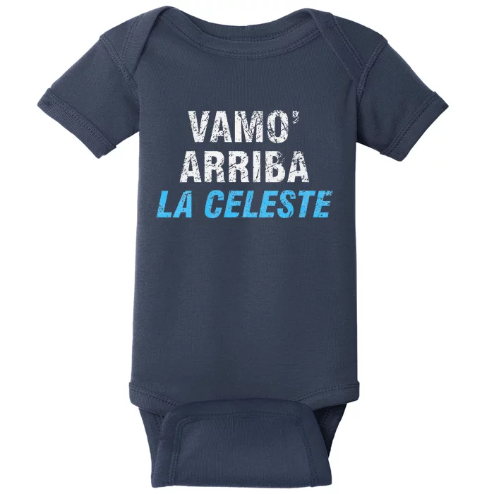 Uruguay Vamos Arriba La Celeste Baby Bodysuit