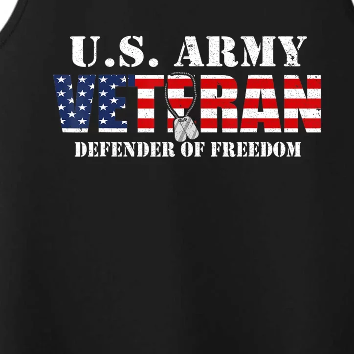 US Veteran Defender of Freedom Veterans Day Performance Tank